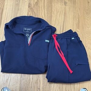 Women’s Navy Blue Mediclo Scrub set